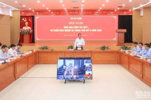 Năm 2025, ngành xây dựng phấn đấu bằng mọi cách hoàn thành giải ngân vốn đầu tư công